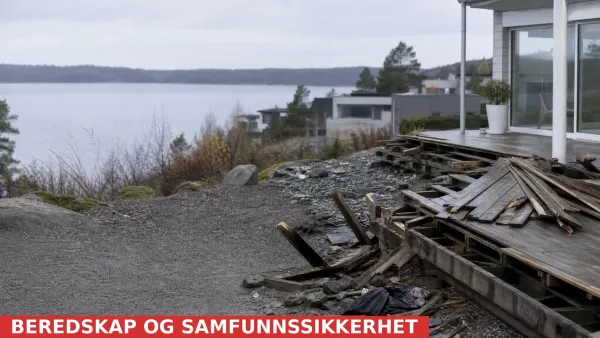 Garasje-krangel og platting-drama i Nordre Follo